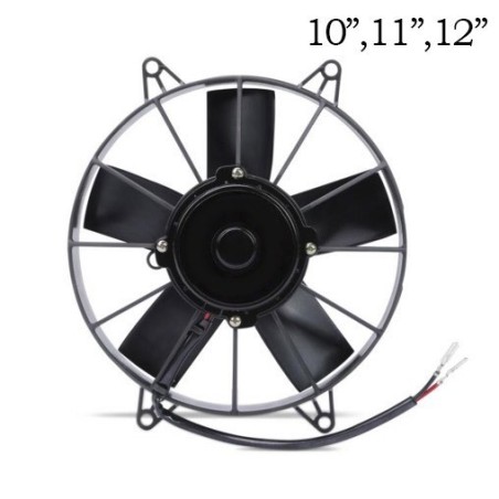 Ventola elettrica universale ad alto flusso "Race Line" Dim. 12"