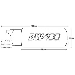 Pompa carburante DW400 - 415 l/h E85