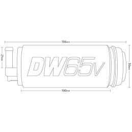 Pompa carburante DW65V 265 L/h E85 per AWD VAG