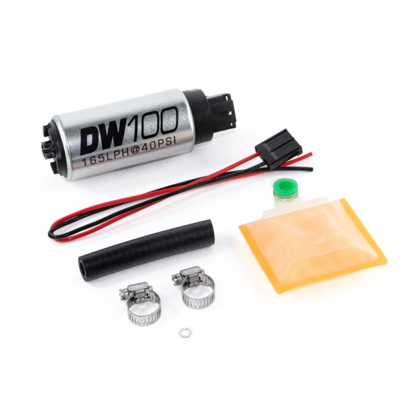 Pompa carburante DW100 165 l/h E85 kit di installazione universale