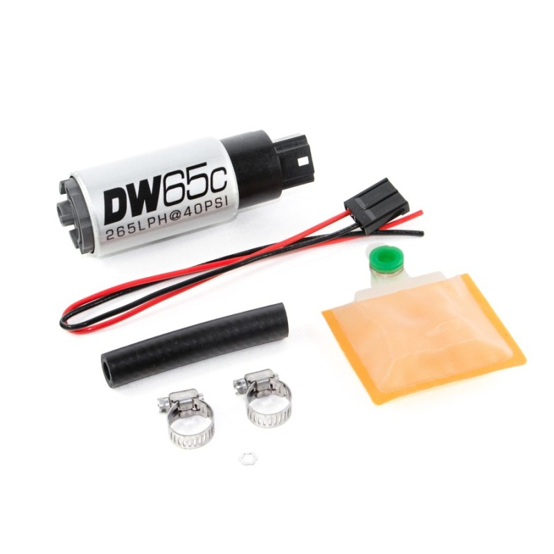 Pompa carburante DW65C 265 l/h E85 kit di installazione universale Pompa carburante DW65C 265 l/h E85 kit di installazione universale
