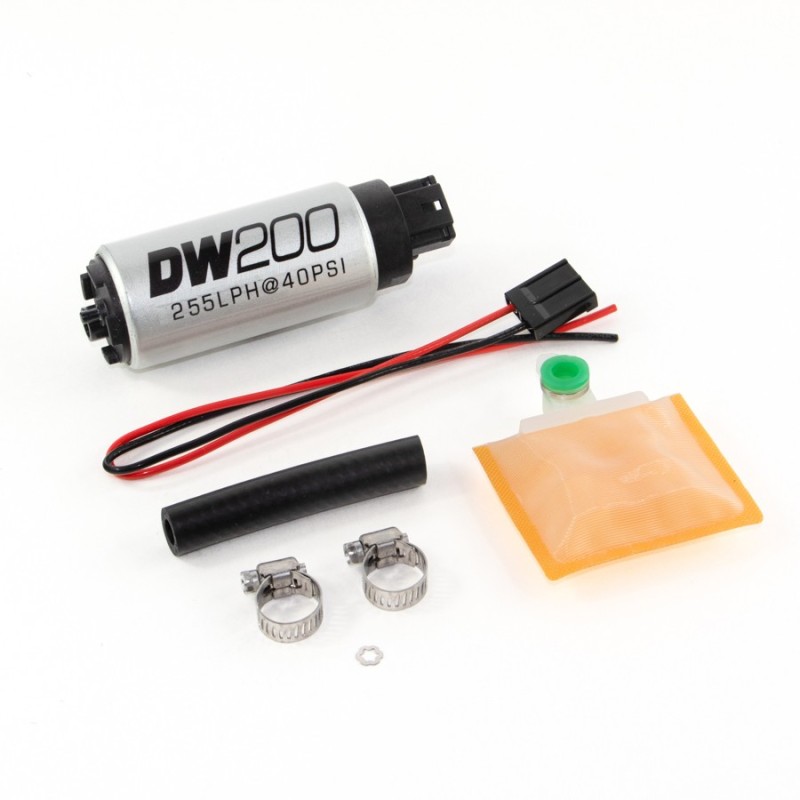 Pompa carburante DW300C 340 L/h E85 per Honda Civic, Type R, Accord Pompa carburante DW300C 340 L/h E85 per Honda Civic, Type R, Accord