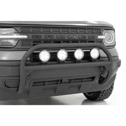 Bull bar con luci LED rotonde 4"