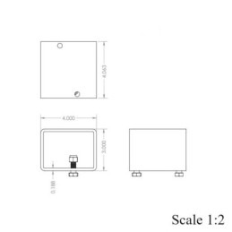 Rilocatore tamponi fine corsa posteriore 3-4"