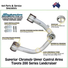 Bracci di controllo superiori heavy duty Lift 2-6"
