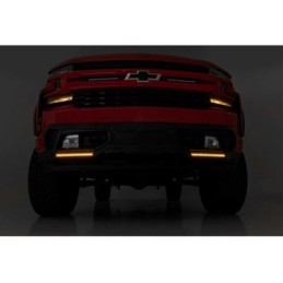 Paraurti fascia anteriore con strisce LED