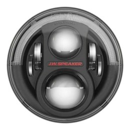 Fari anteriori a LED neri da 7" 8700 Evolution J2 Series