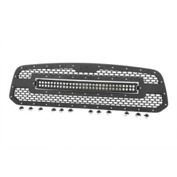 Griglia in rete con barra luminosa a LED a doppia fila da 30" Black Series