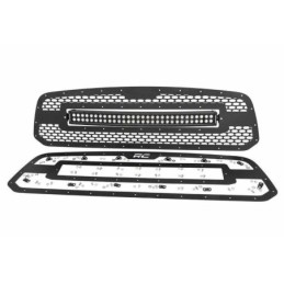 Griglia in rete con barra luminosa a LED a doppia fila da 30" Black Series