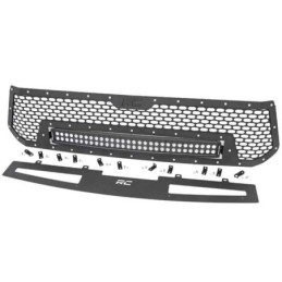 Griglia a rete con barra luminosa a LED da 30" a doppia fila Black Series