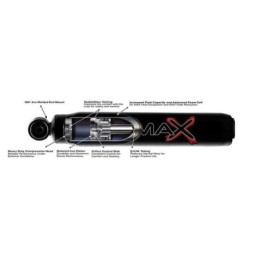 Idroammortizzatore posteriore Black Max Lift 4-6"