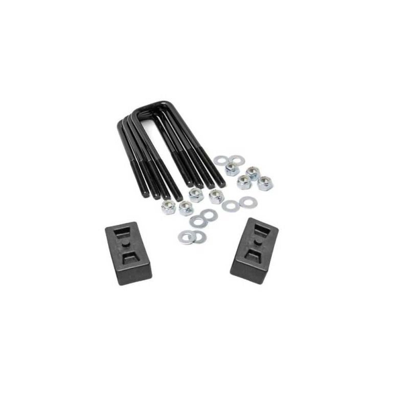 Set di bulloni a U e blocchi di sollevamento Lift 2" Set di bulloni a U e blocchi di sollevamento Lift 2"