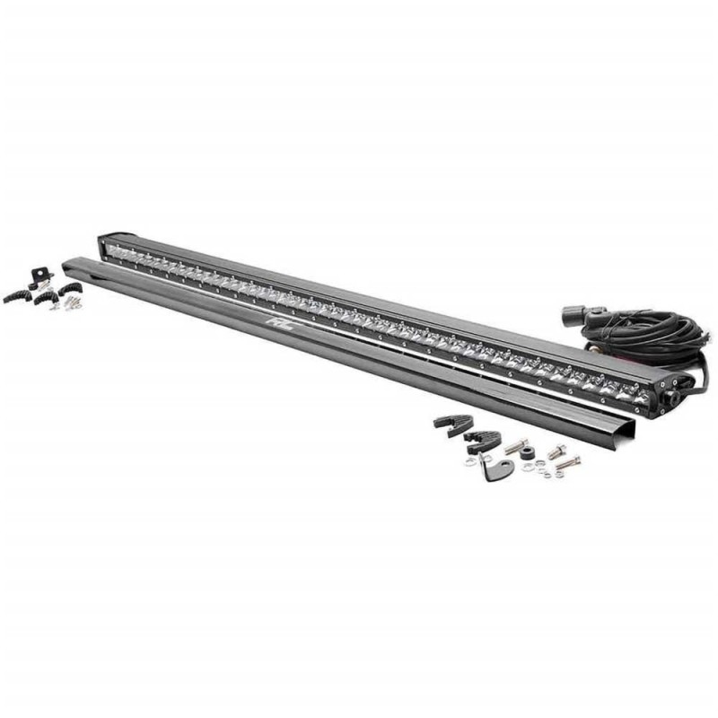 Barra luminosa a LED a fila singola Spot Chrome Series