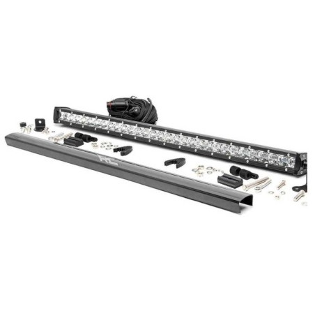 Barra luminosa a LED da 30" spot a fila singola Chrome Series