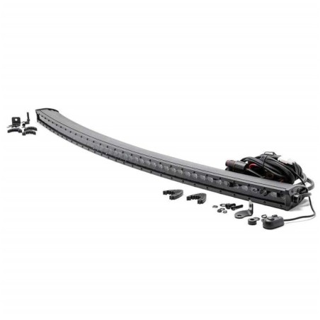 Barra luminosa a LED da 50" spot curvo a fila singola Black Series