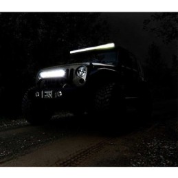 Luci LED 50" doppia fila bianco DRL spot/flood Chrome Series
