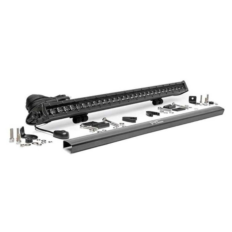 Barra luminosa a LED da 30" spot a fila singola Black Series