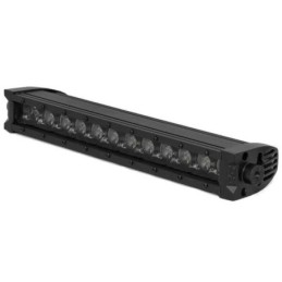 Barra luminosa a LED 12 "fila singola bianca DRL spot Black Series