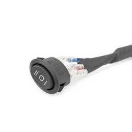 Barra luminosa a LED da 30" a doppia fila bianca DRL spot/flood Black Series
