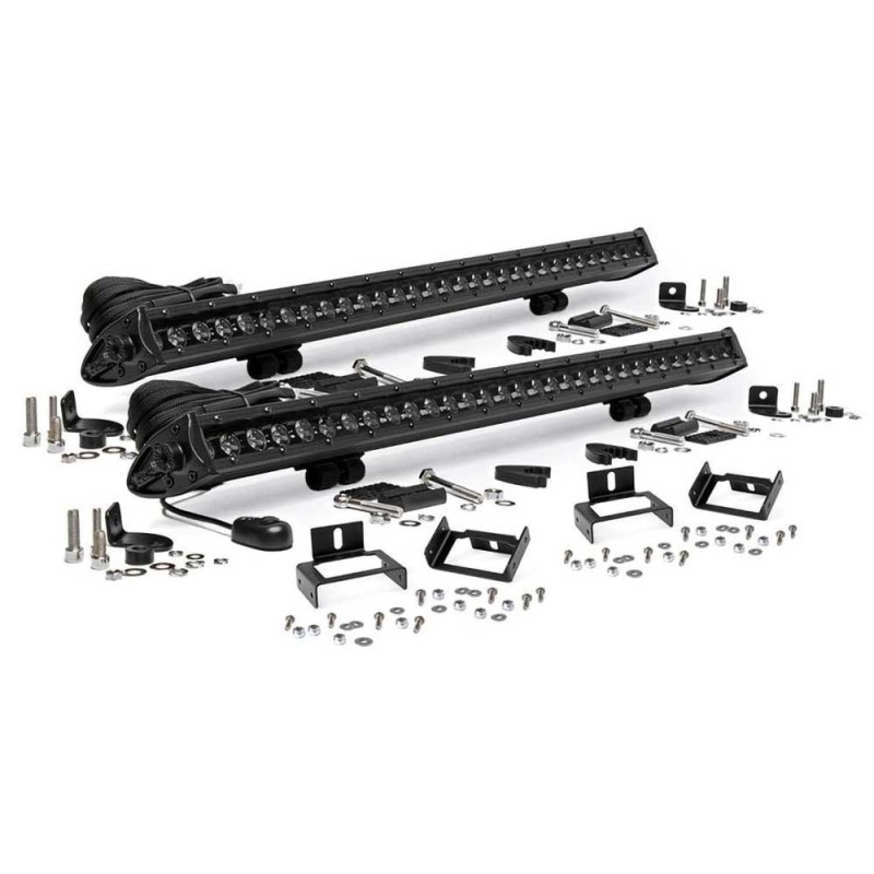 Barre luminose a LED da 30" a fila singola per spot grill Black Series