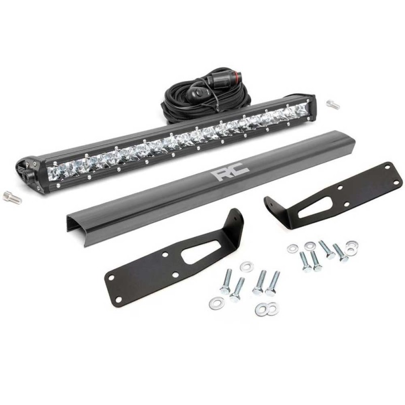 Barra luminosa a LED 20" Chrome Series