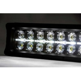Barra luminosa a LED da 30" a doppia fila ambra DRL spot/flood Black Series