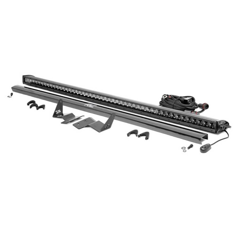 Barra luminosa a LED Parabrezza superiore da 50" Black Series Barra luminosa a LED Parabrezza superiore da 50" Black Series