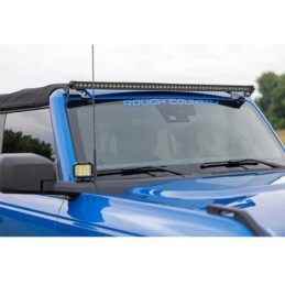 Barra luminosa a LED Parabrezza superiore da 50" Black Series