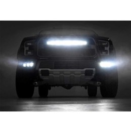 Kit griglia nascosta a LED barra luminosa 30" Bianco DRL Black Series