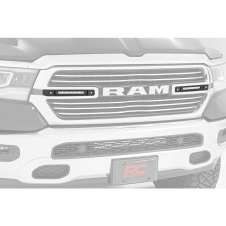 Kit doppia griglia LED 6" Chrome Series