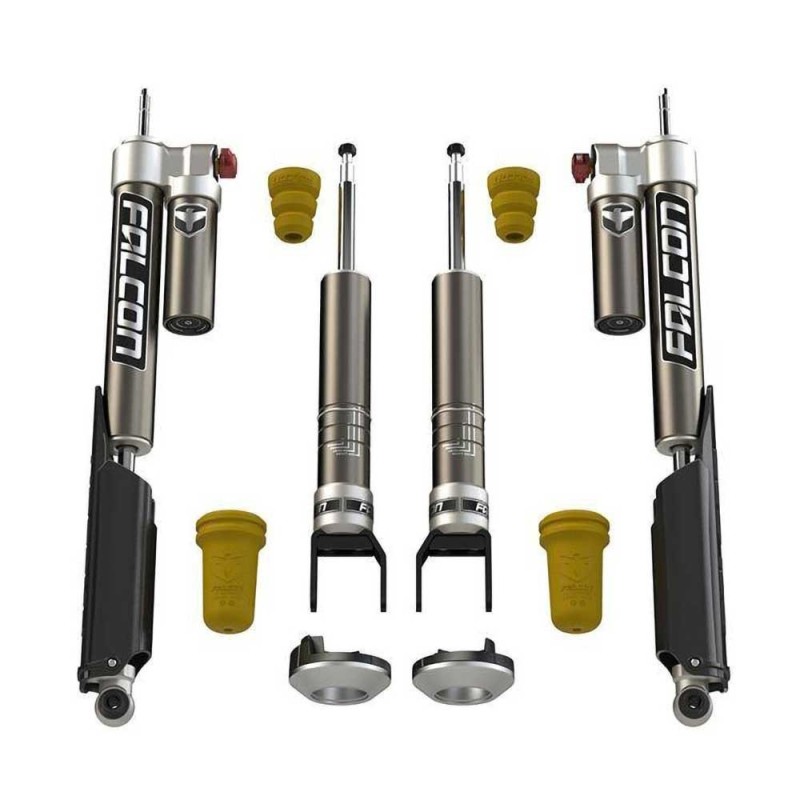 Kit livellamento con ammortizzatori Falcon Sport Tow/Haul Lift 0-2.25"
