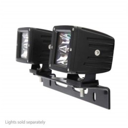 Supporto luce targa