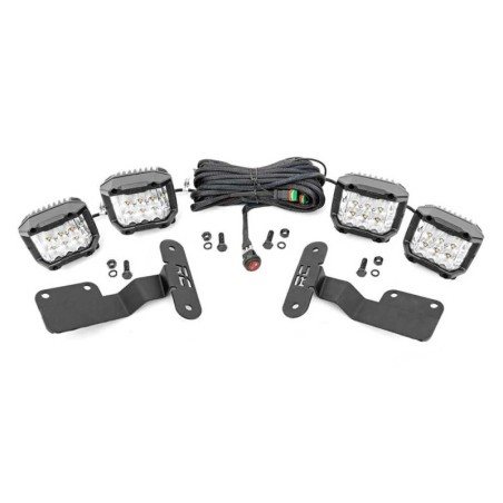 Luci LED OSRAM grandangolari 3"