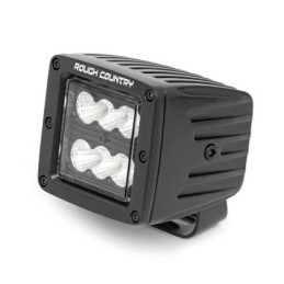 Luci a LED quadrate Cree 2" Flood Beam kit Black Series