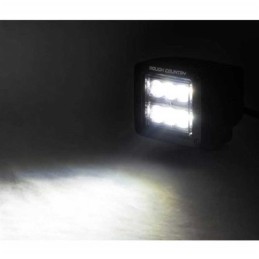 Luci a LED quadrate Cree 2" Flood Beam kit Black Series