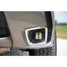 Luci a LED quadrate Cree 2" Spot Beam kit RBlack Series