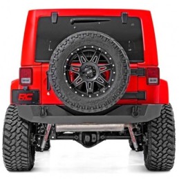 Paraurti posteriore in acciaio pieno Rock Crawler