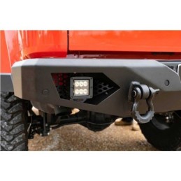 Paraurti posteriore in acciaio con luci LED Crawler