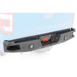 Paraurti posteriore in acciaio con luci LED
