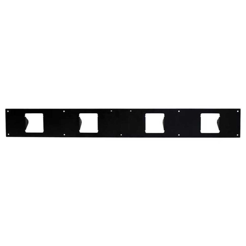 Piastre frontali per quattro luci Cube LED 3x3" per portapacchi SRM100
