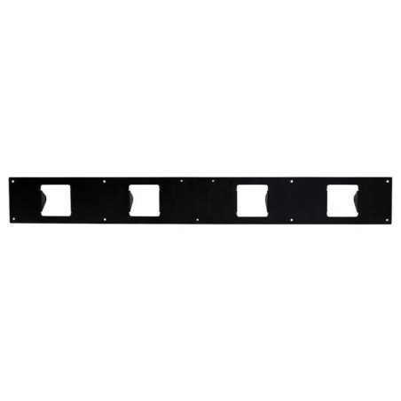 Piastre frontali per quattro luci Cube LED 3x3" per portapacchi SRM100