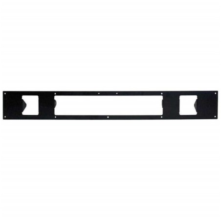 Piastra frontale per due barre luminose Cube LED 3x3" e 20" per portapacchi SRM100