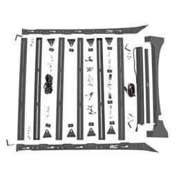 Sistema portapacchi con barra luminosa anteriore a LED 40"