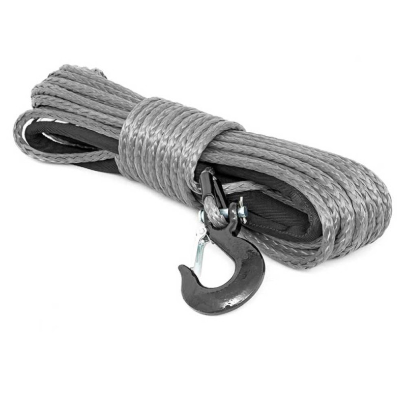 Corda sintetica per verricello grigio 16000 lbs Corda sintetica per verricello grigio 16000 lbs