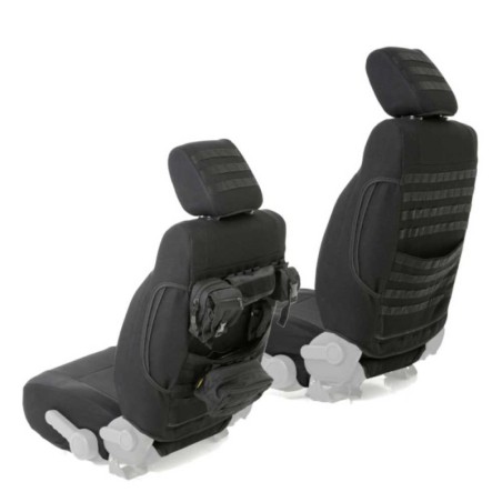 Coprisedili anteriori neri Custom Fit G.E.A.R.