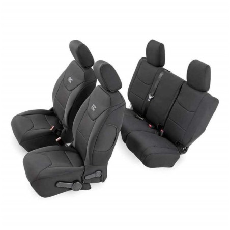 Set coprisella in neoprene nero