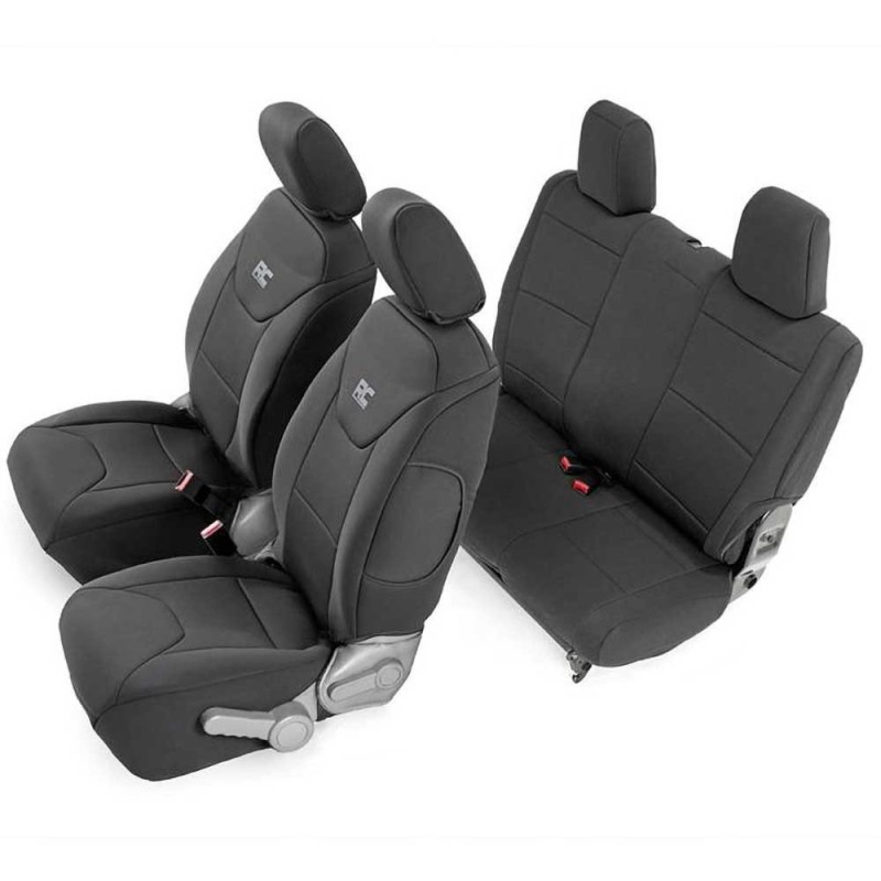 Set coprisella in neoprene nero