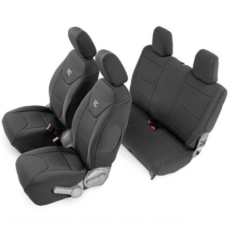 Set coprisella in neoprene nero