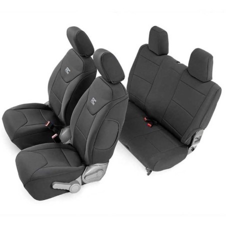 Set coprisella in neoprene nero