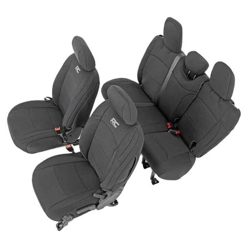 Set coprisella in neoprene nero Set coprisella in neoprene nero